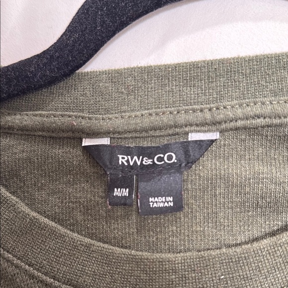 Men's Olive Green Long Sleeve Shirt - Picture 2 of 4